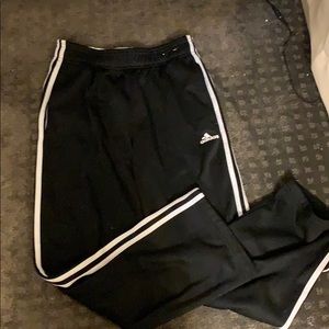 black adidas sweats